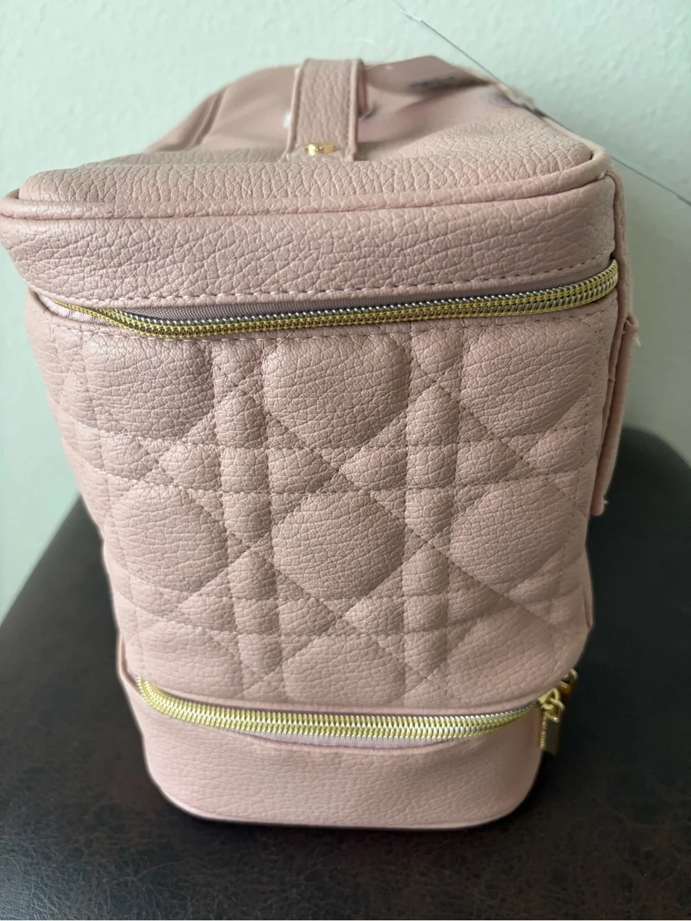 Marcy Mckenna Glam Bag Modern Beauty Case Rose Gold NWT
